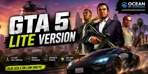 GTA 5 Lite Download For PC and Android (Winlator) (Gamehub)
